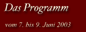 Das Programm